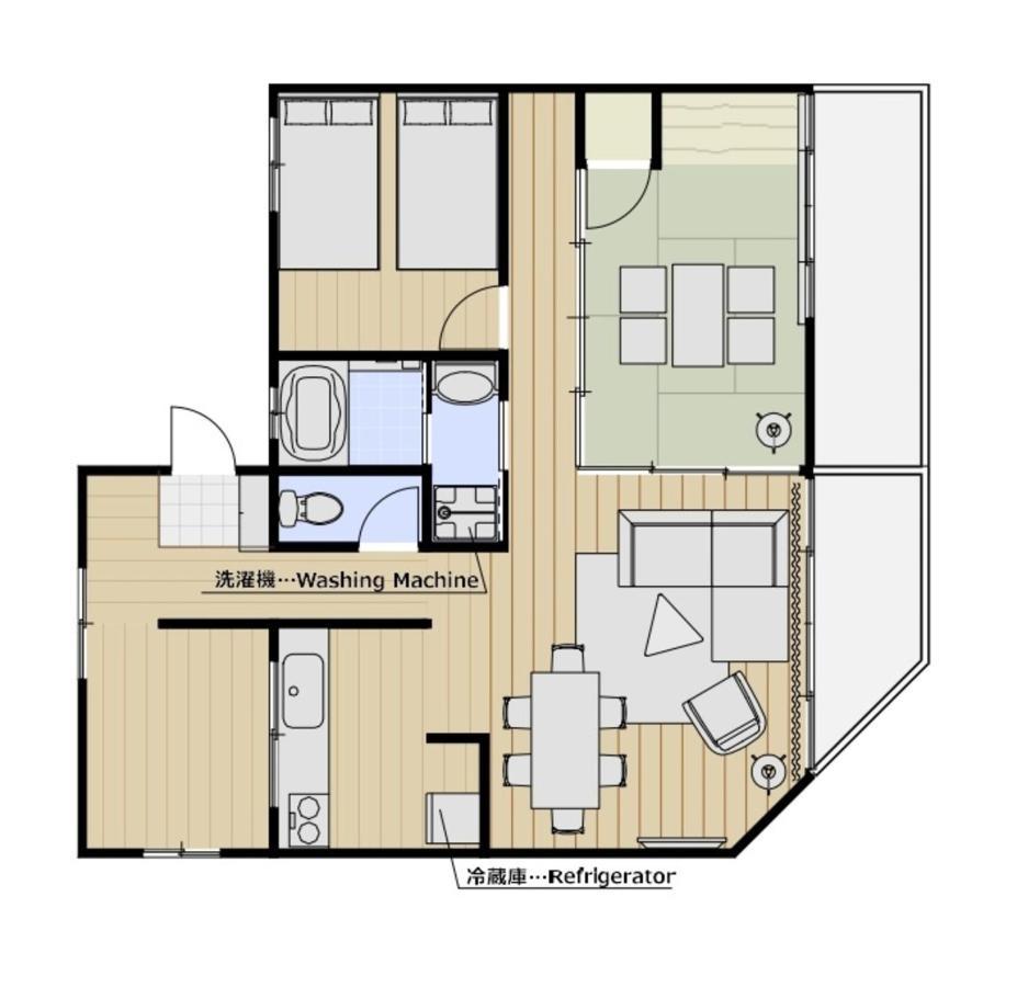 Type A Room 68平米 -ウル エスポワール那覇2- Kume Exterior photo